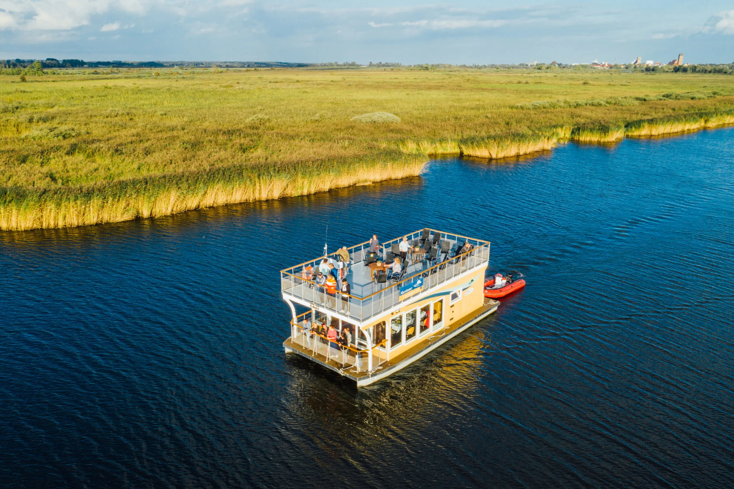 Schiffsausflüge auf der Peene ab/an Anklam